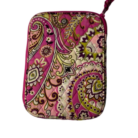 Vera Bradley Retired Very Berry Paisley Tablet Sleeve Size 9”x5” - Picture 10 of 10